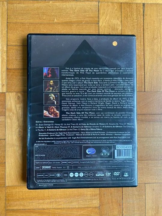 DVD - Pink Floyd The Dark Side of The Moon - Foto 4