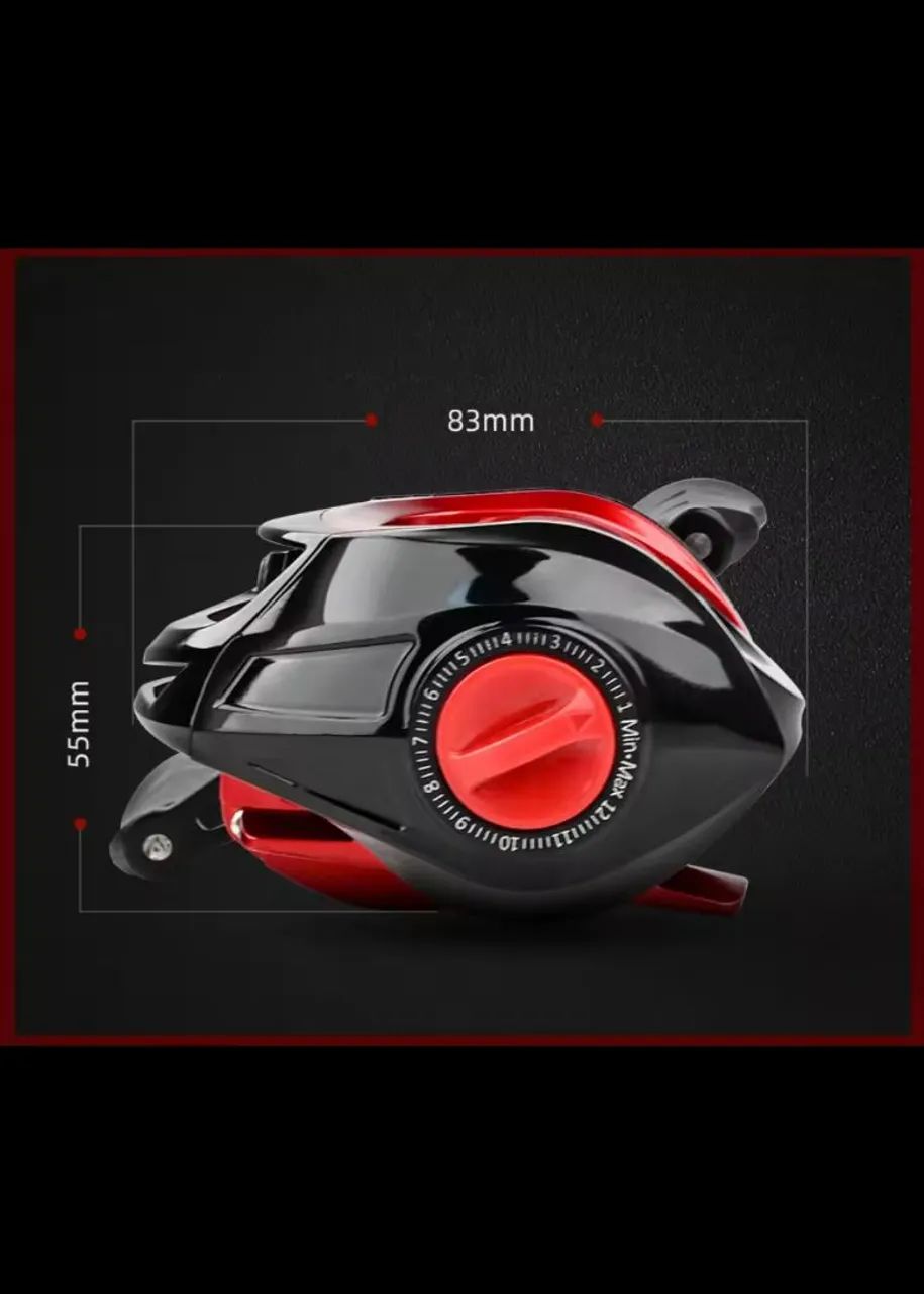 Carretilha Meredith CR - Pesca Esportiva - Foto 3