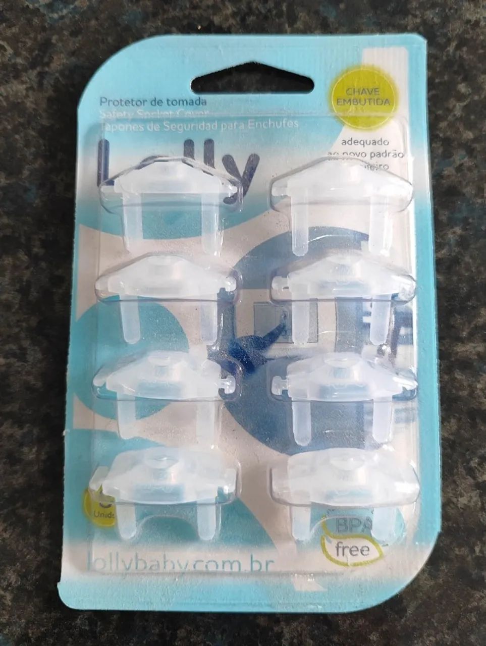 Protetor De Tomada Lolly 8 Unidades Bebê Seguro