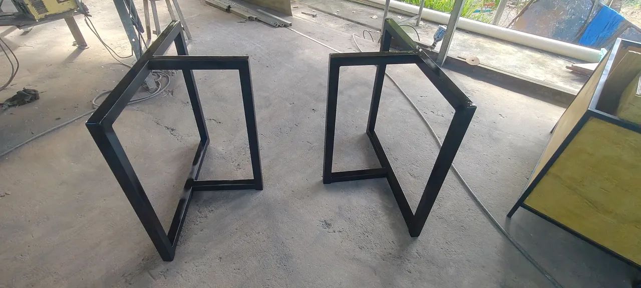 Bases para Mesa em Aço - 2 Peças - Foto 2