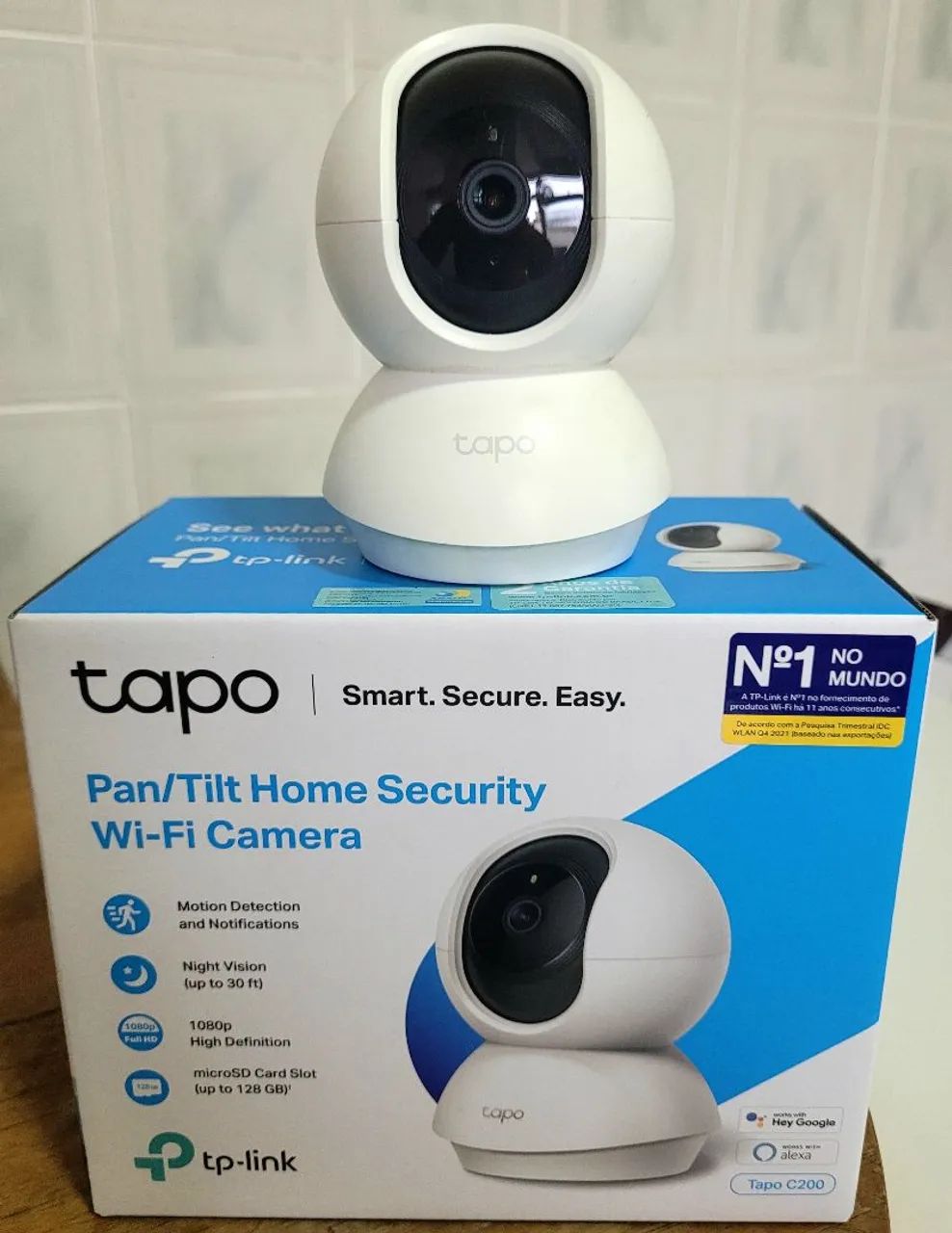 Câmera Wi-fi Tp-Link Tapo C200 64gb