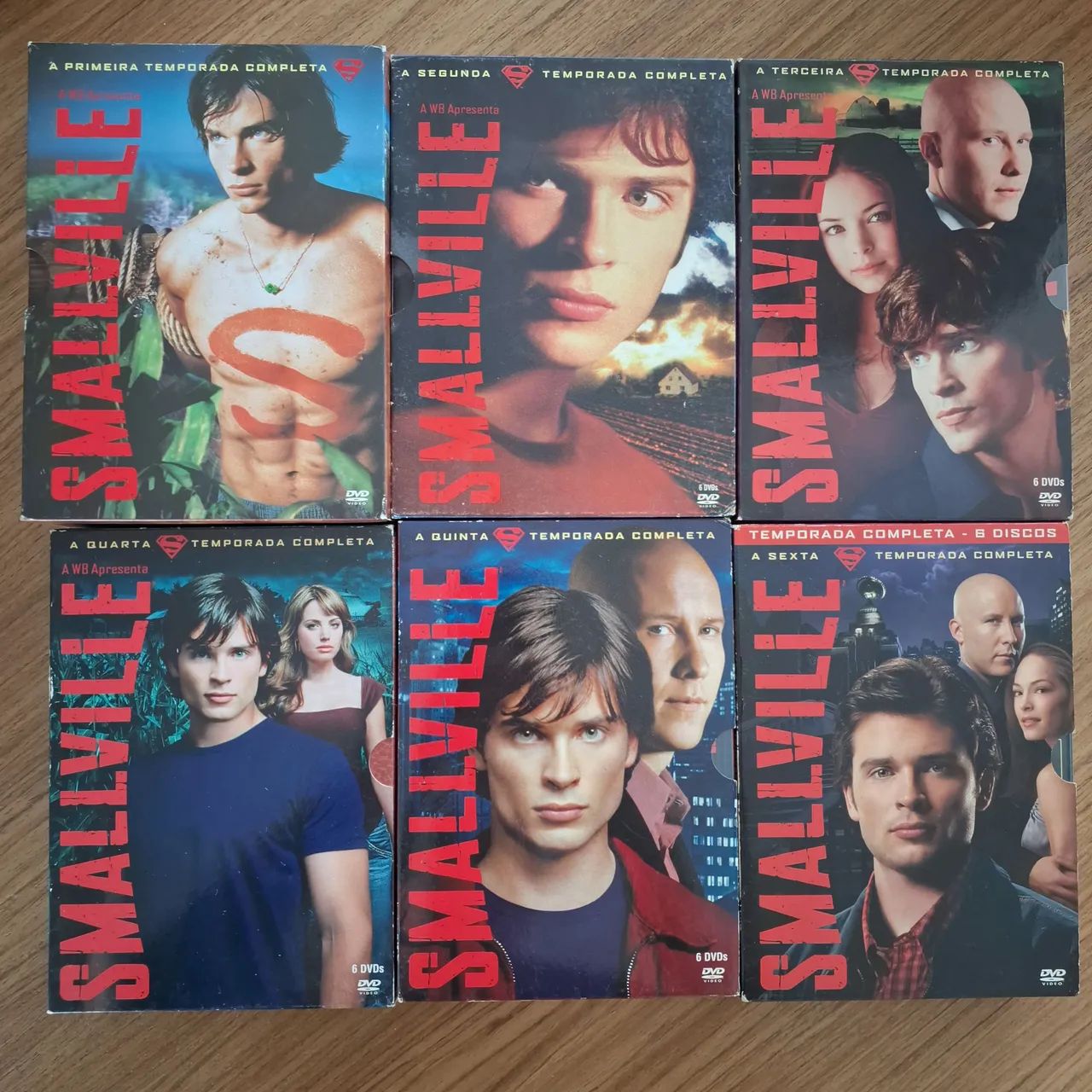 DVD Box Smallville As 6 Primeiras Temporadas Usado