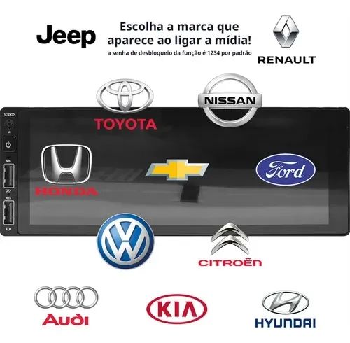 Central Multimídia Com Android e Apple Carplay - Foto 2