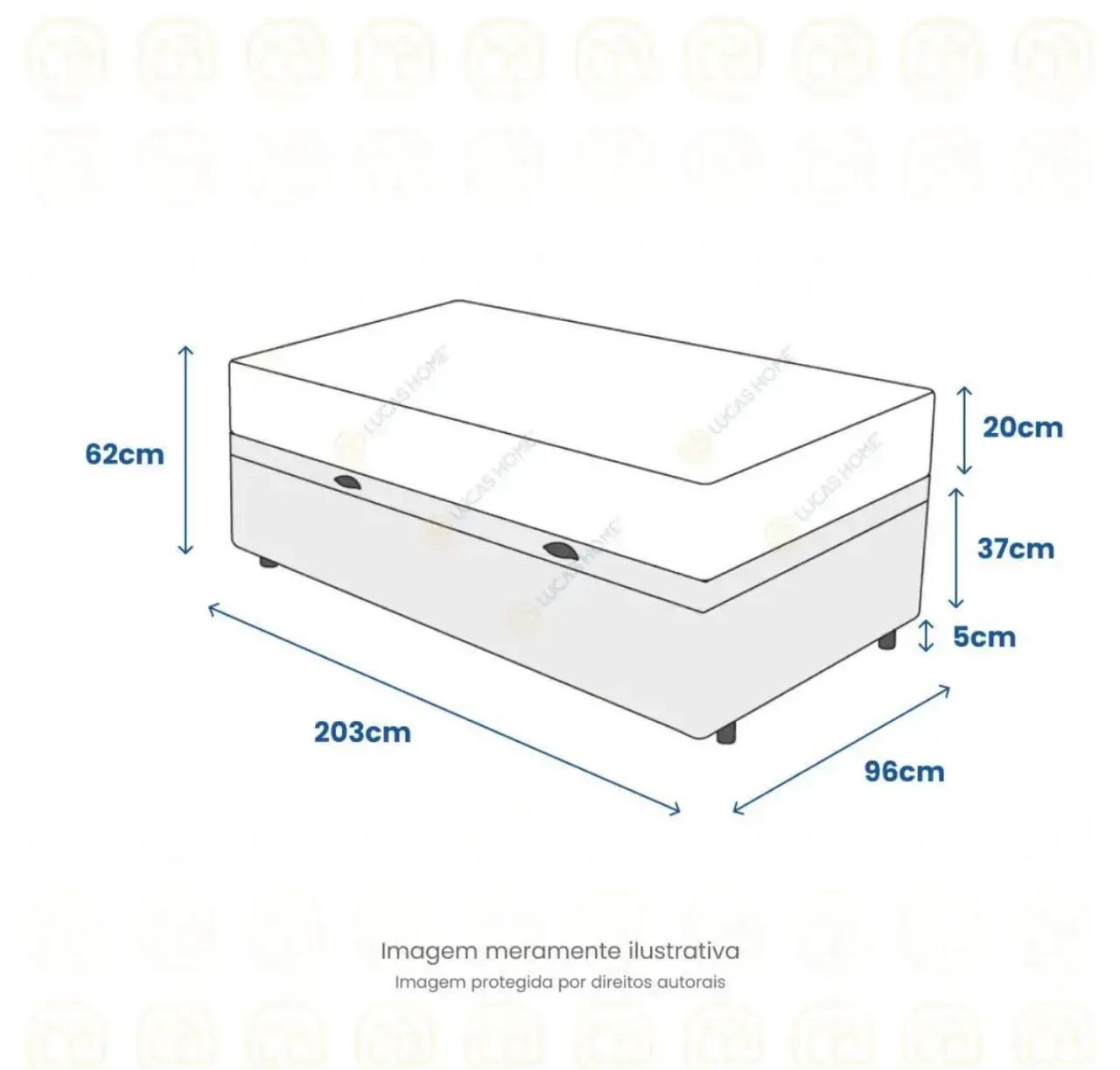 Cama box baú 64352820045827122