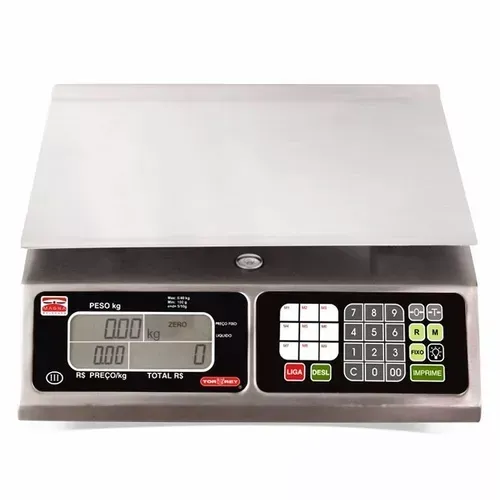 Balança Comercial em Inox Magna L-PCR-20