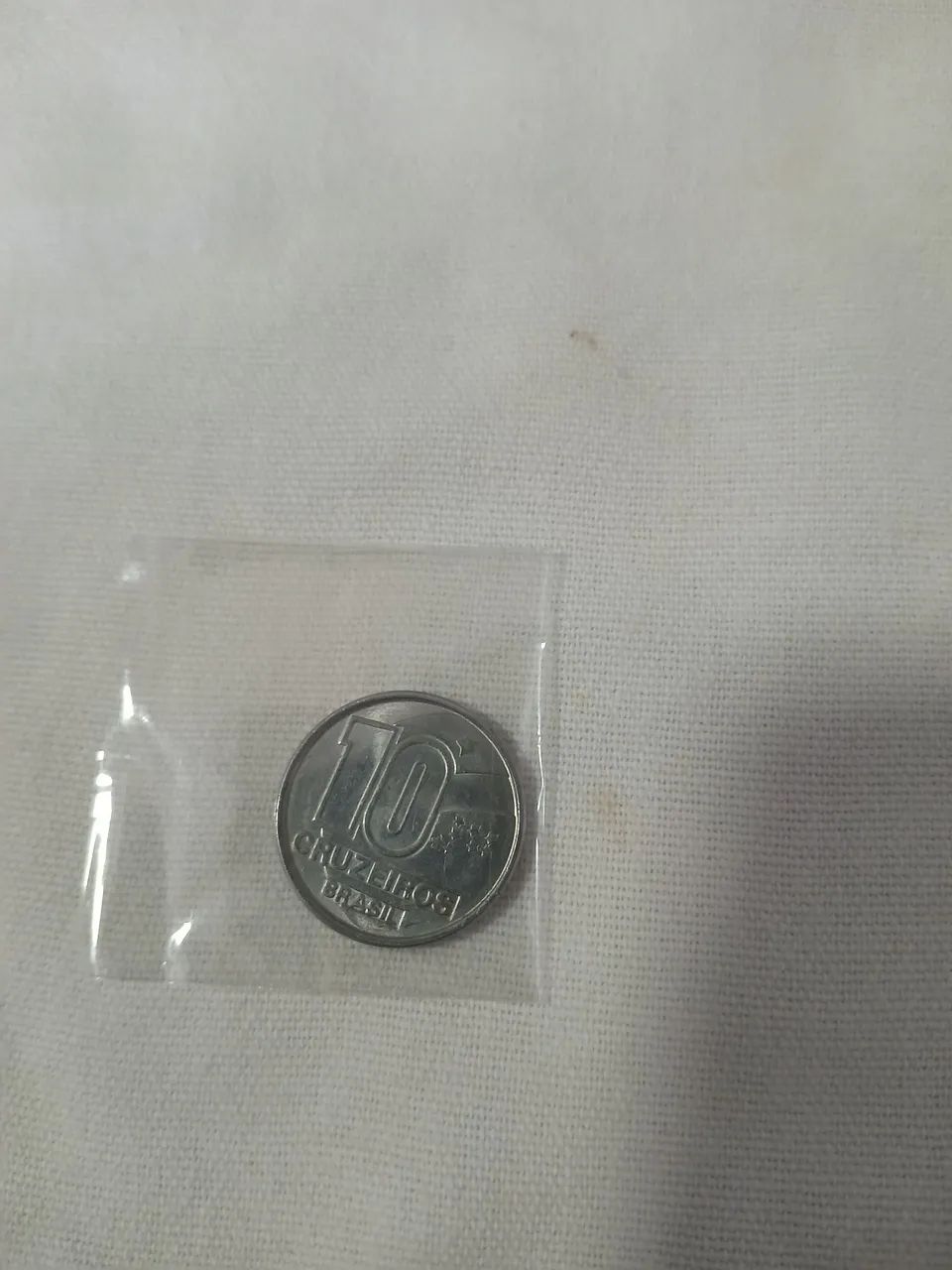Moeda de 10 Cruzeiros do Brasil 1990