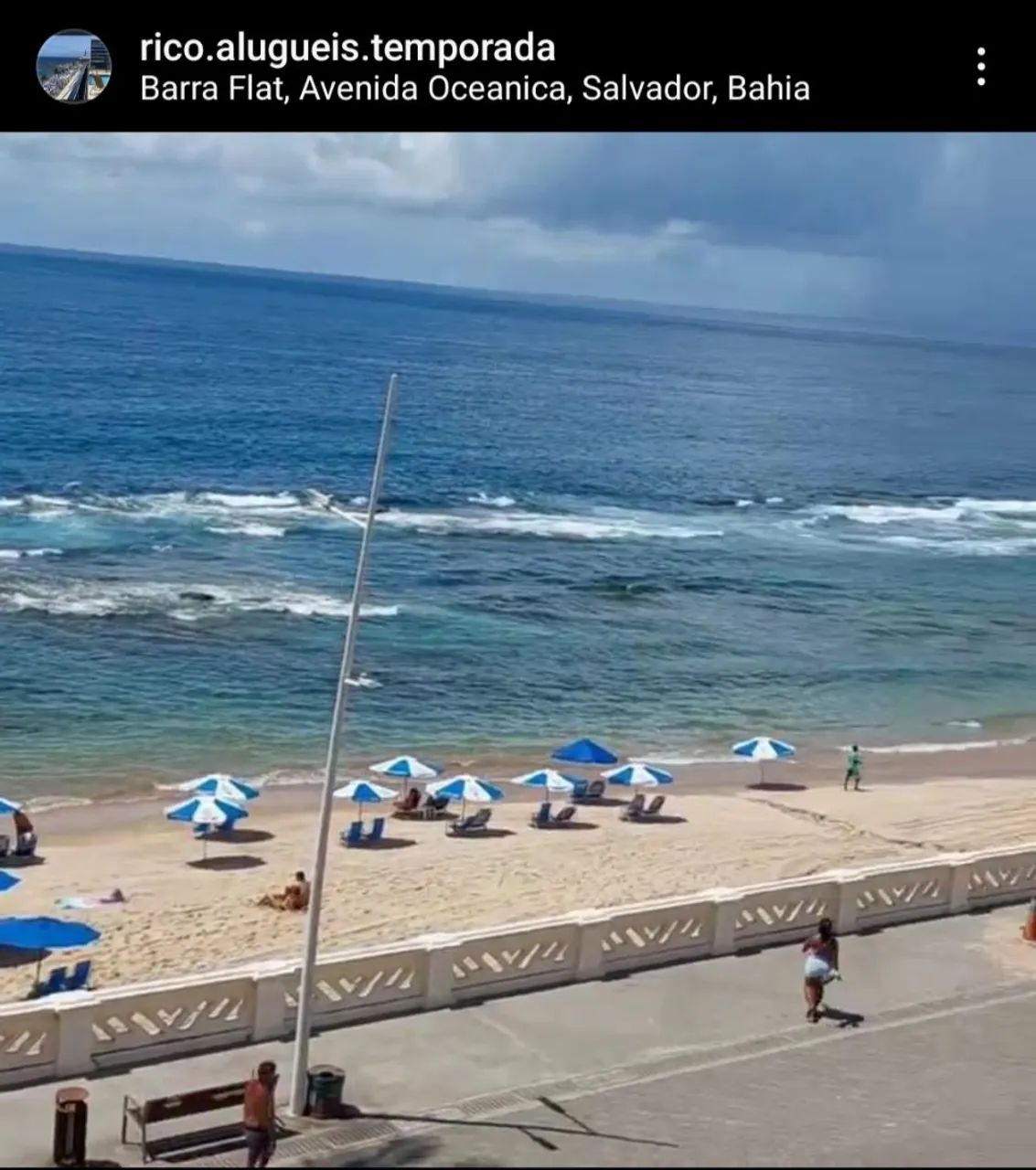 Barra Flat 206 Vista total mar 180 graus  - Foto 12