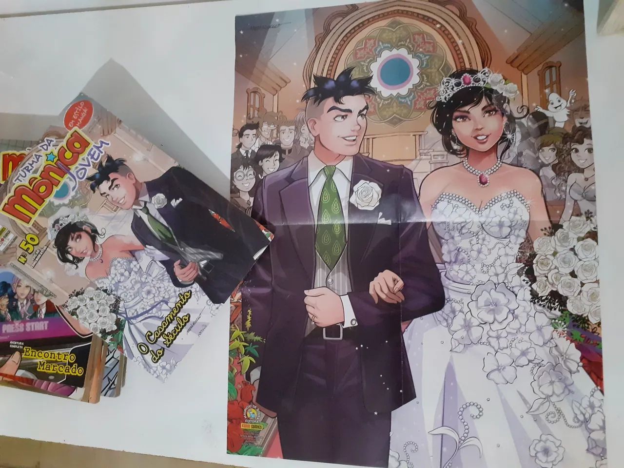 Turma da Mônica Jovem - 6 HQs em Ótimo Estado  Estado - Foto 6