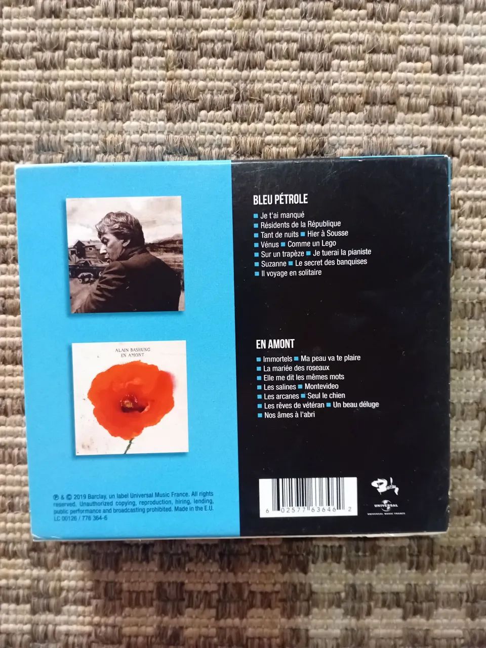 CD Duplo Alain Bashung - Bleu pétrole / En Amont - Foto 2