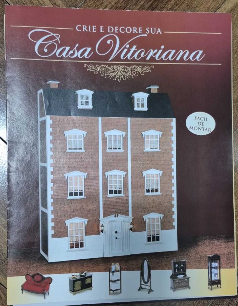 Coleção Completa Crie E Decore Sua Casa Vitoriana - Foto 3
