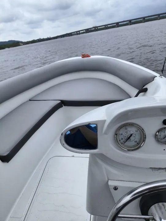 LANCHA ANGRA 16 PÉS + E-TEC 90HP 2014 # P/ 6 PESSOAS  - Foto 3