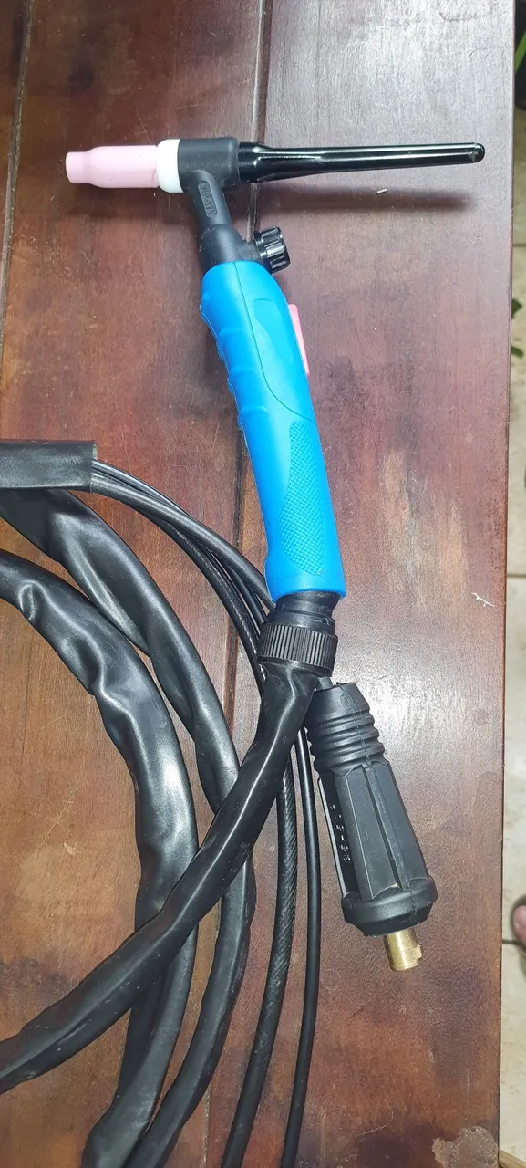 Tocha TIG Seca Galzer WP17 200A Conector 13mm 3 metros.