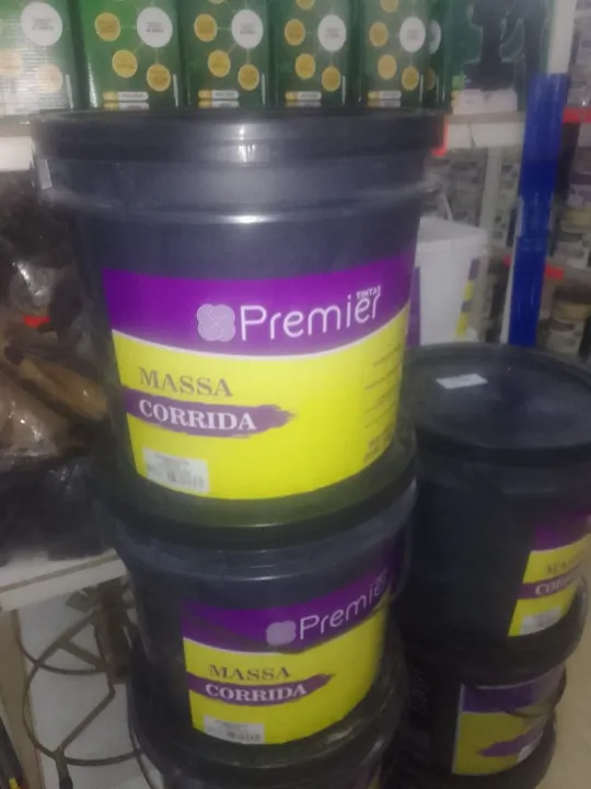 massa corrida acrílica premier 25kg com grande poder de enchimento 129,90 a vista