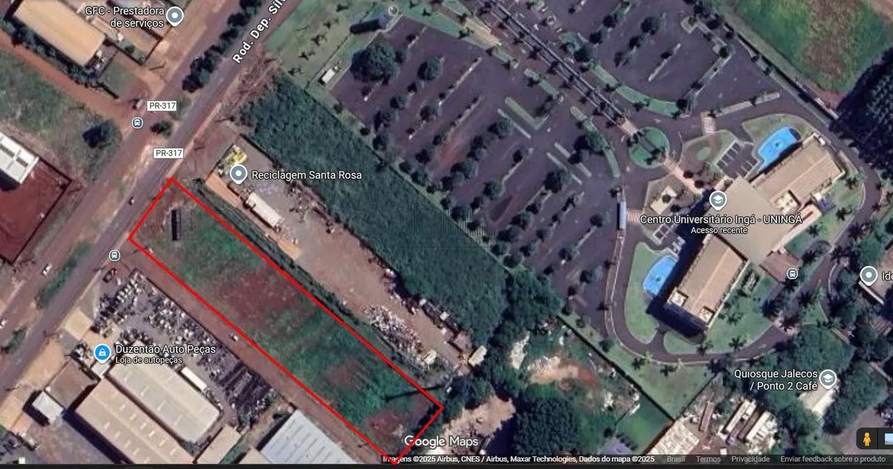 Terreno Comercial Próximo da Uningá