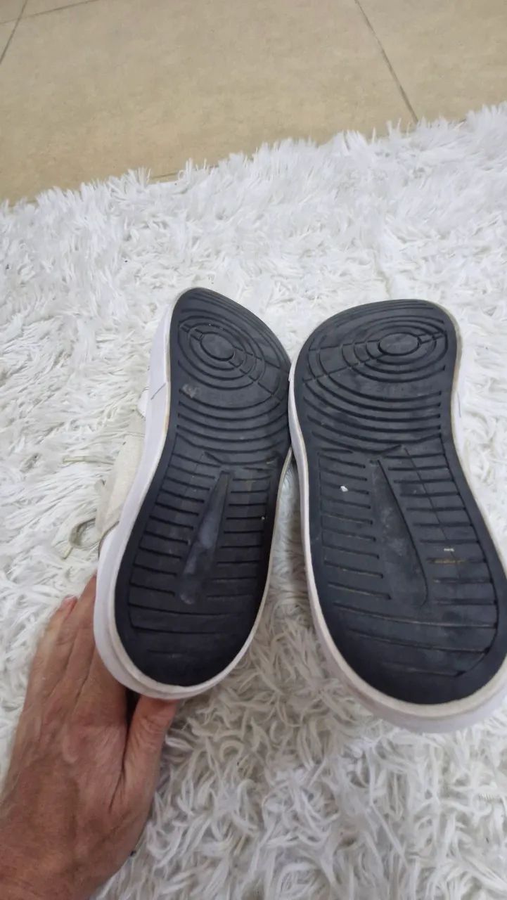 Tenis Air Jordan Branco - Foto 4