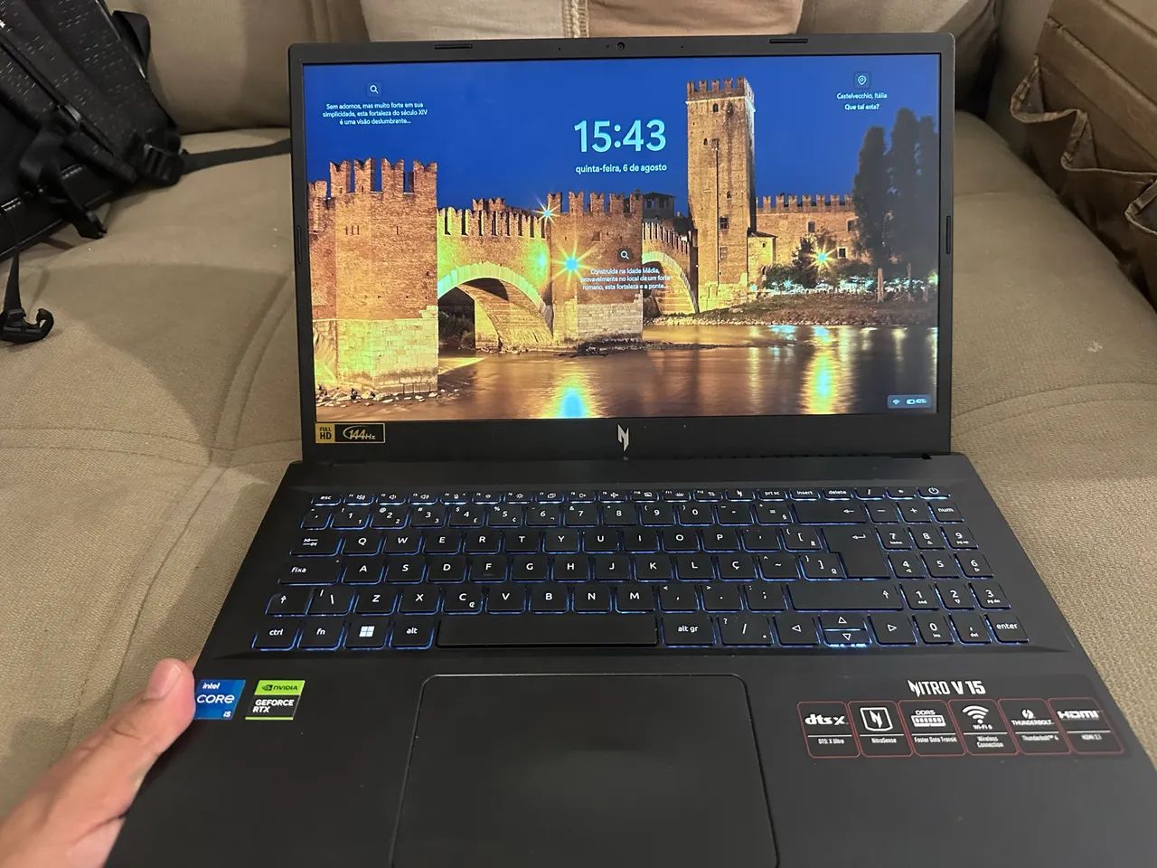 Notebook gamer nitro v15 - Foto 4