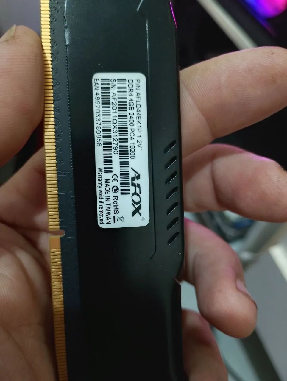 Memória ram DDR 4 4g - Foto 2