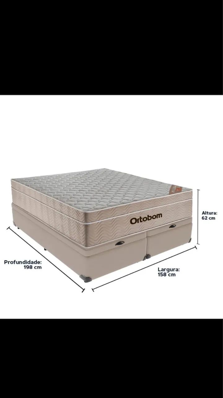 Cama Box baú Queen Size - Foto 2