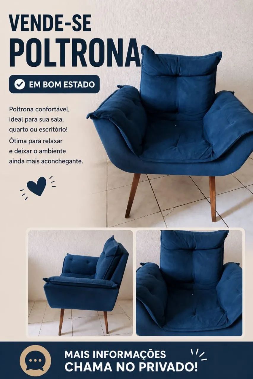 Poltrona em bom estado 