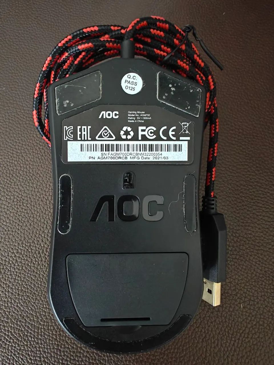 Mouse AOC AGON AGM700 - Foto 2