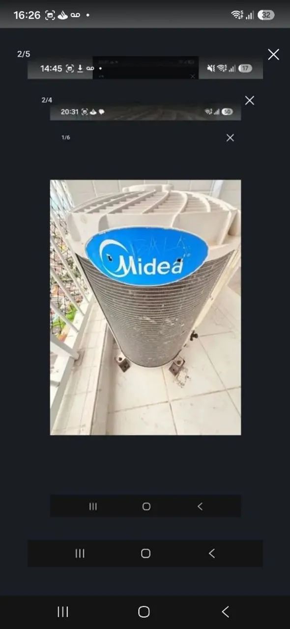 Ar split midea 22.000 btus. 220v - Foto 4