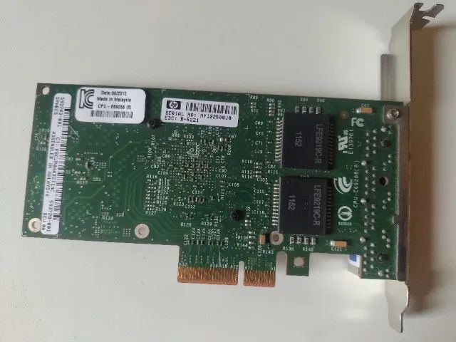  Placa de Rede Intel HP NC365T 4-Porta Ethernet   - Foto 5
