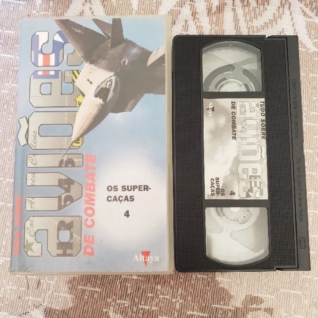 VHS AVIÕES DE COMBATE, 11 EDIÇÕES - Foto 4