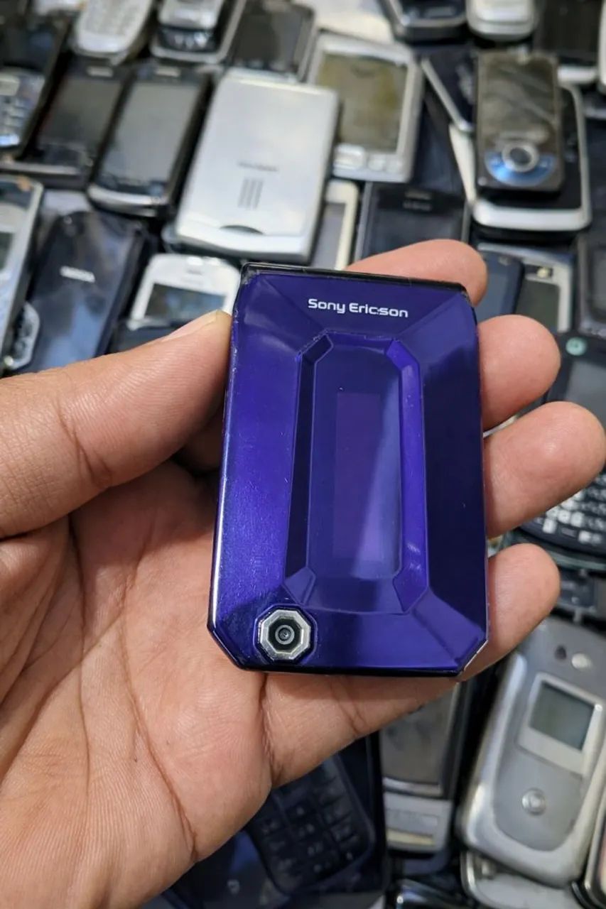 Sony Ericsson F100i Colecionador Relíquia Antigo