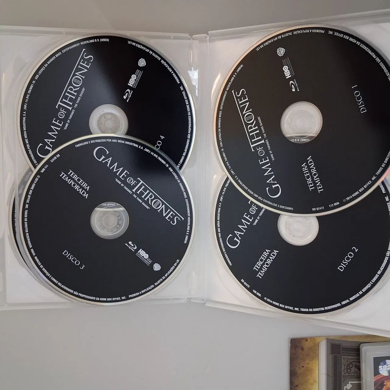 Blu Ray Box Game Of Thrones 1 Ao 3 - Foto 5