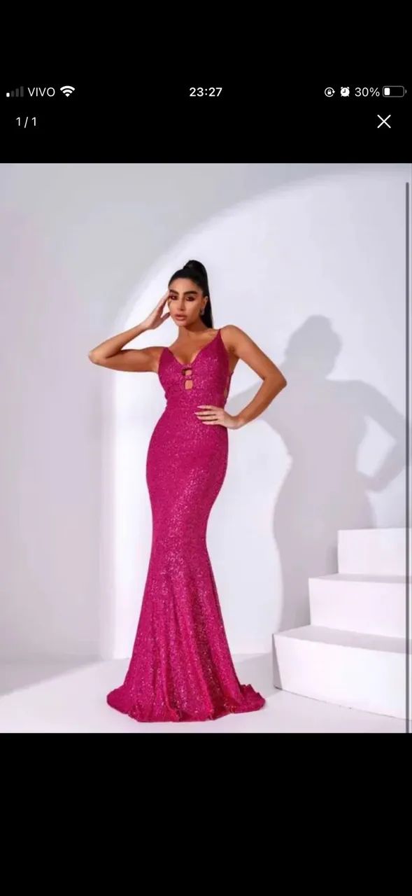 Vestido rosa  - Foto 3