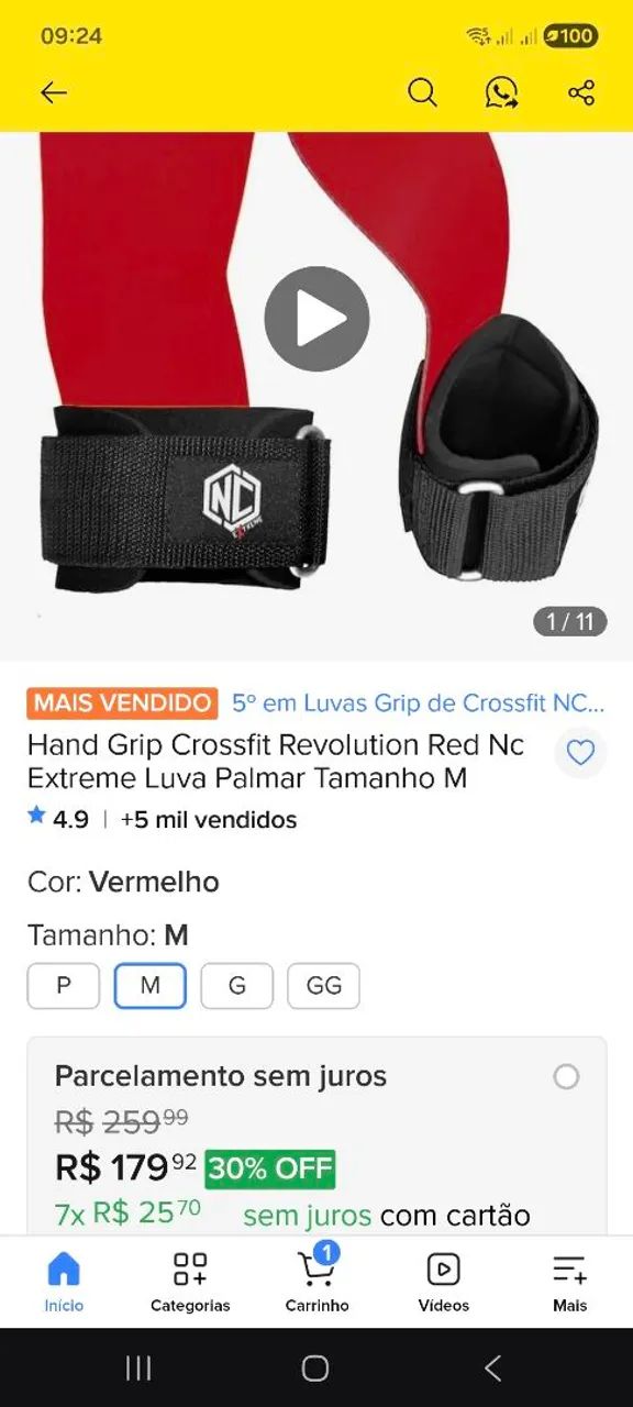 Hand grip crossfit - Foto 5