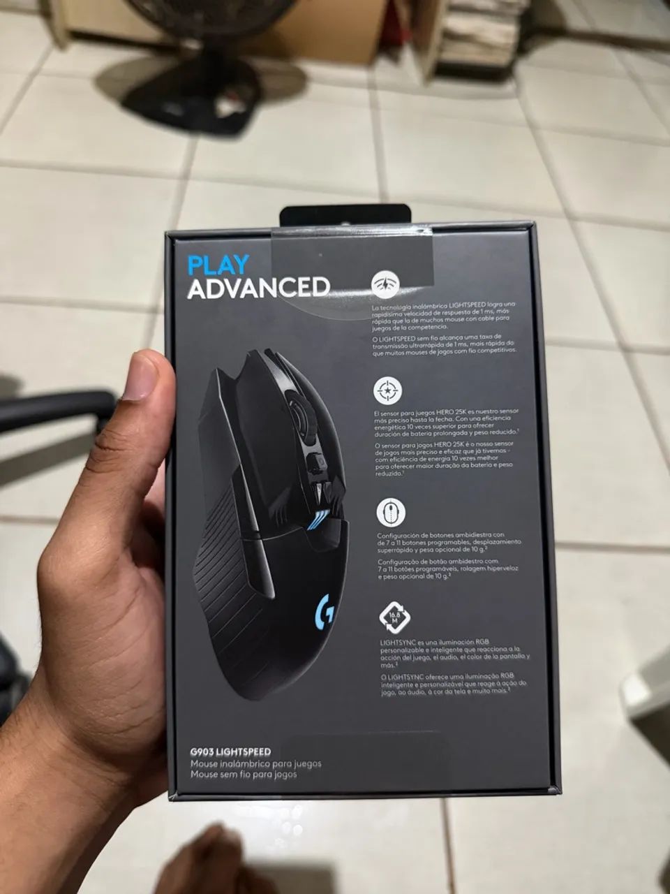 Mouse gamer Logitech G903 lacrado - Foto 2