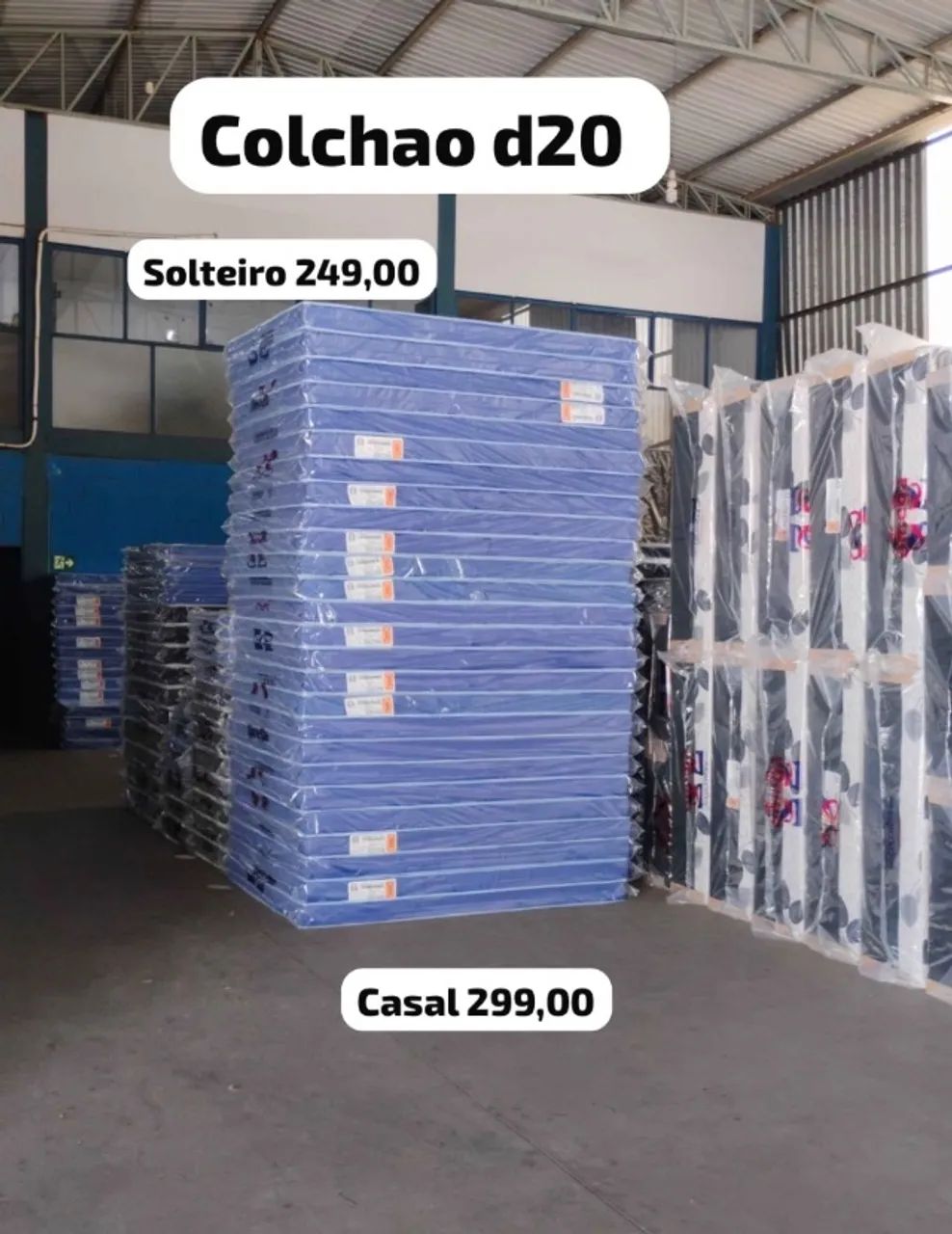 Cama box colchão d20 