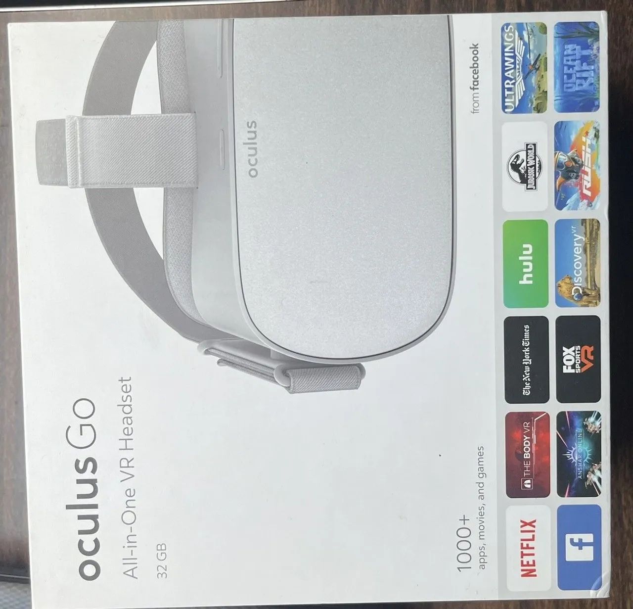 Óculus GO realidade virtual
