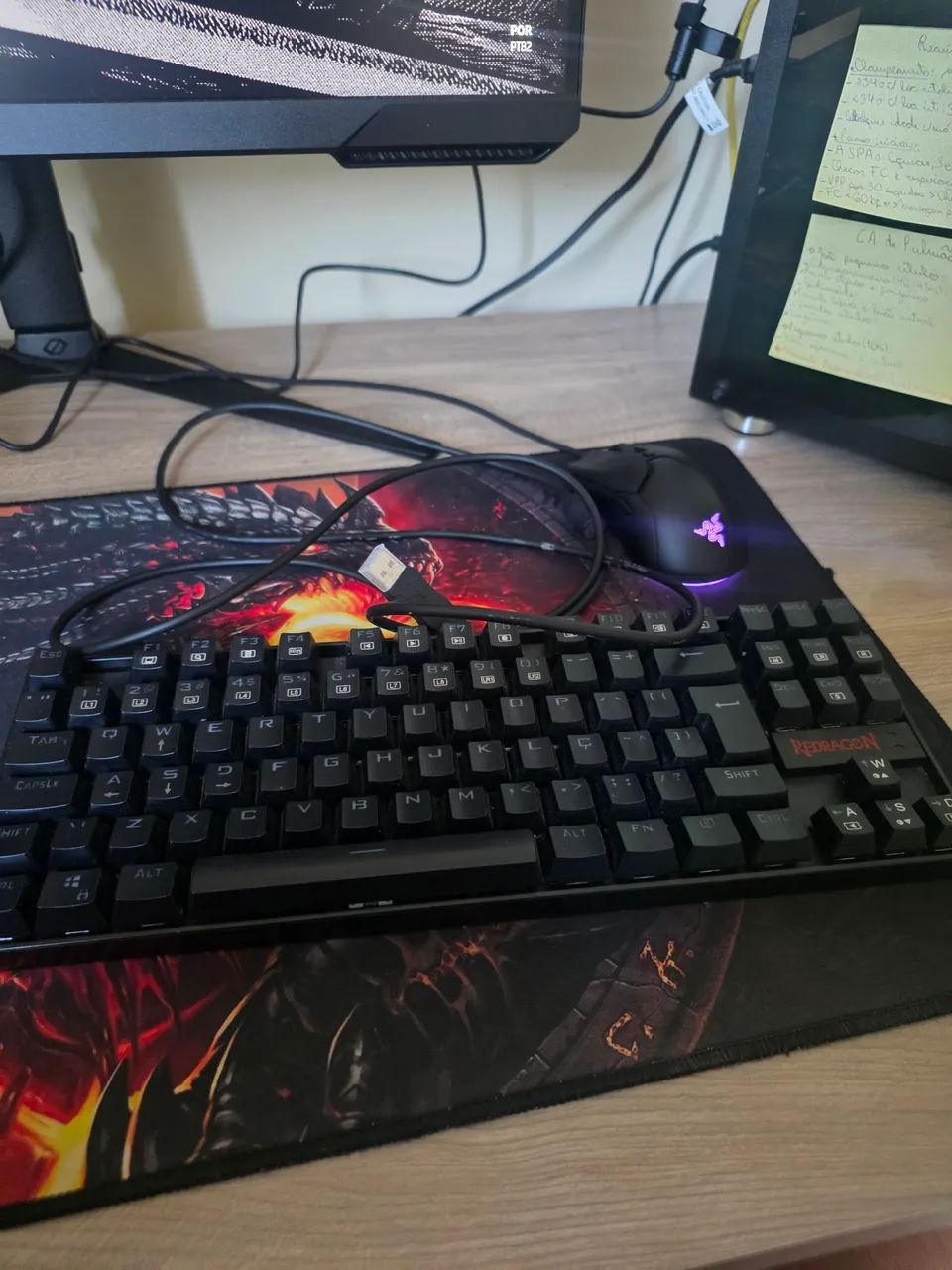 Teclado redragon e mouse razer viper mini - Foto 2