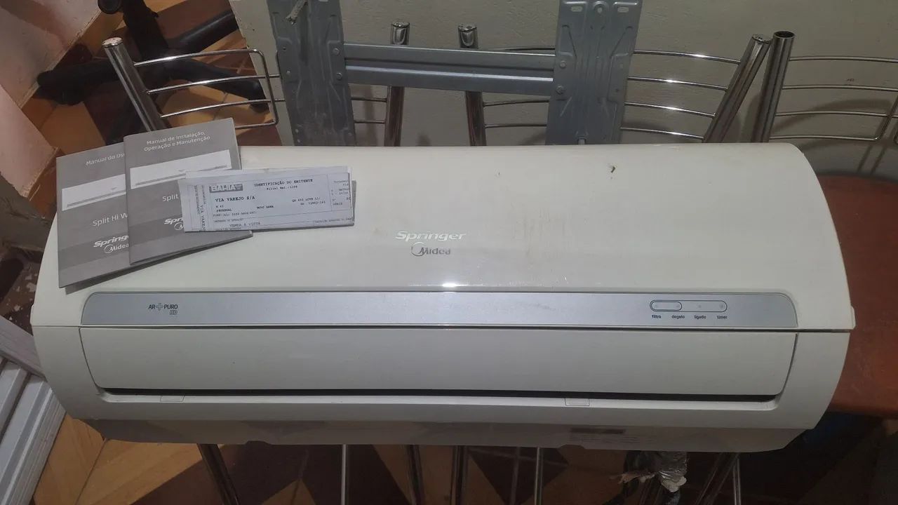Springler midea 9000 btus R$600,00