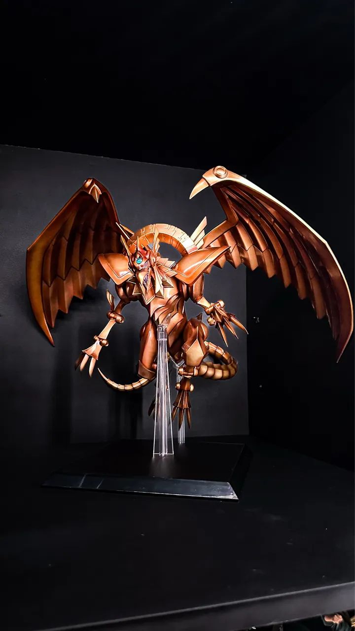 Deuses egipcios kotobukiya yugioh (rá, slifer e obelisco) LEIA - Foto 2