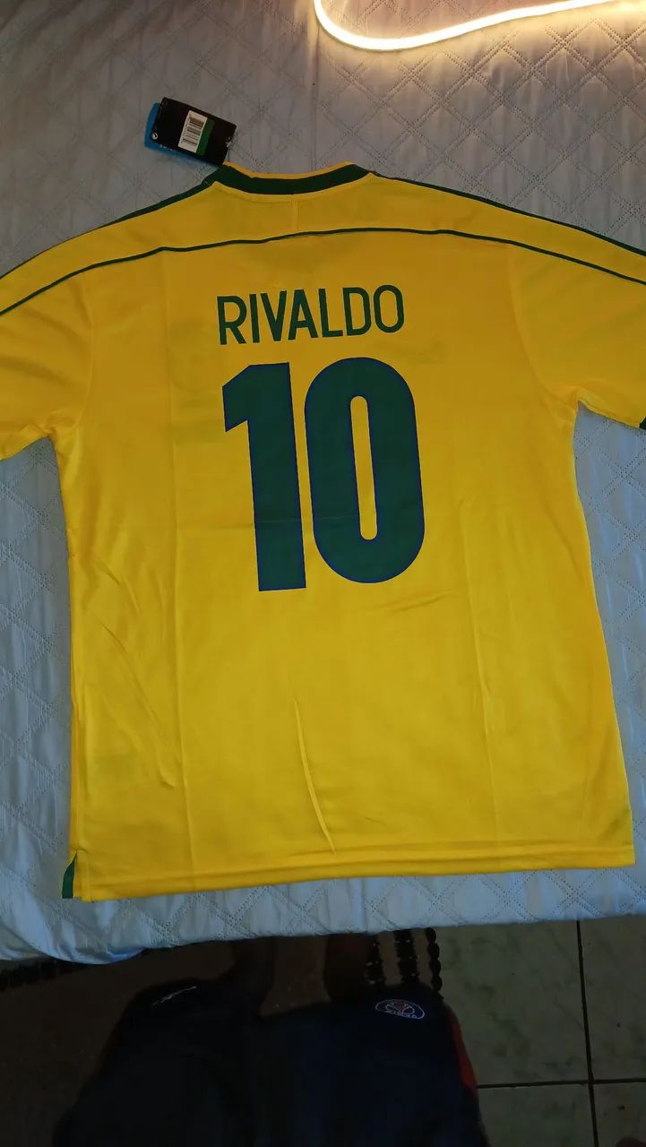 Camisa retrô do brasil 1998 GG e 2XL - Foto 4