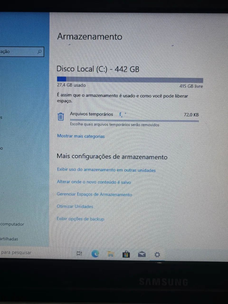 Notebook Samsung  - Foto 2