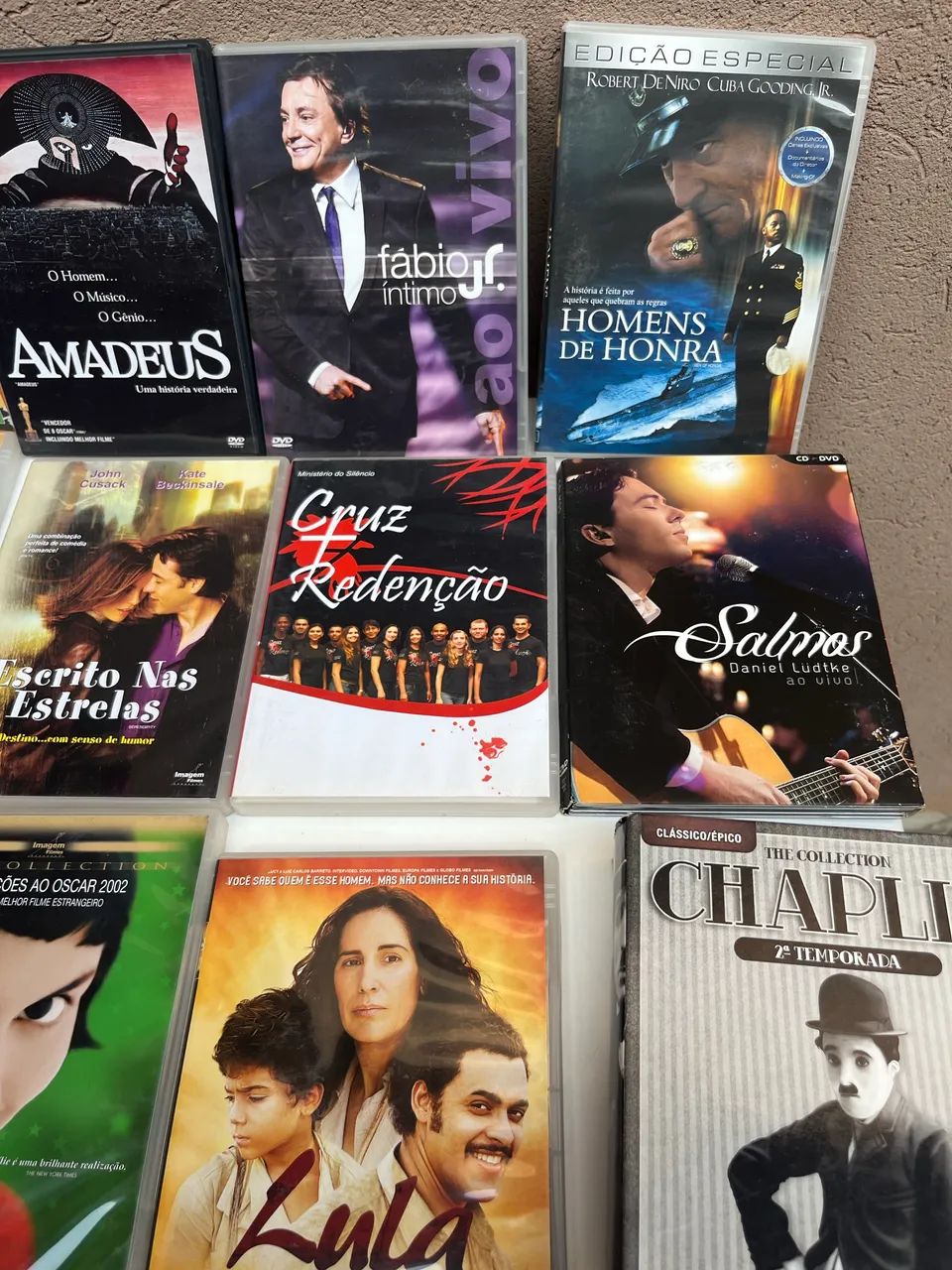 30 DVds e 30 cds variados 