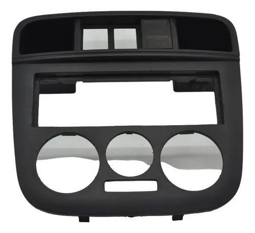 Moldura Central Radio Painel Vw Gol 2008 Original Cinza