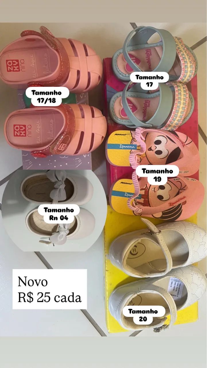 Sandália feminina nova 