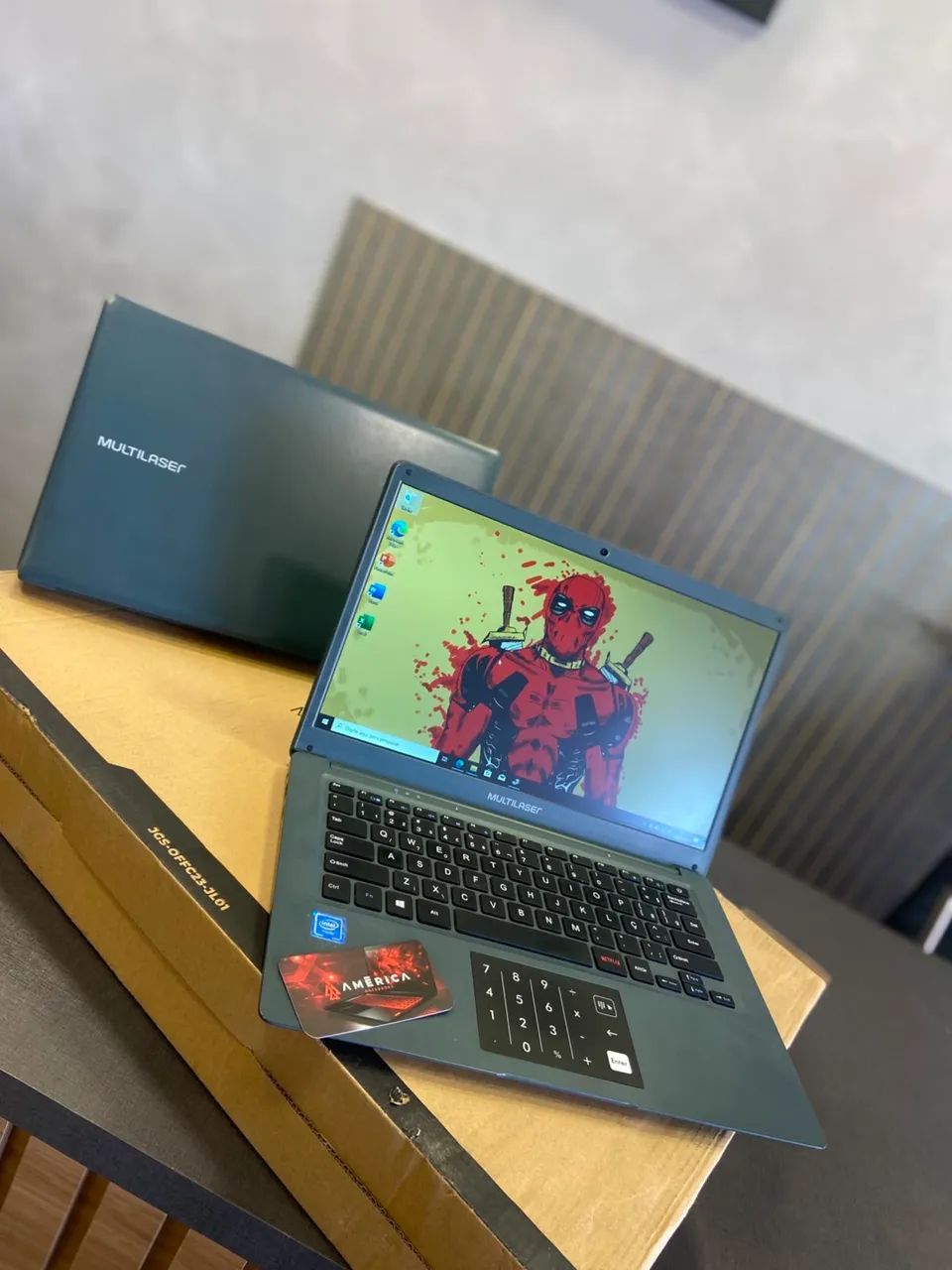 NOTEBOOK MULTILASER  - 2GB RAM   PROC. ATOM x5-Z8350 INTEL  64 GB SSD