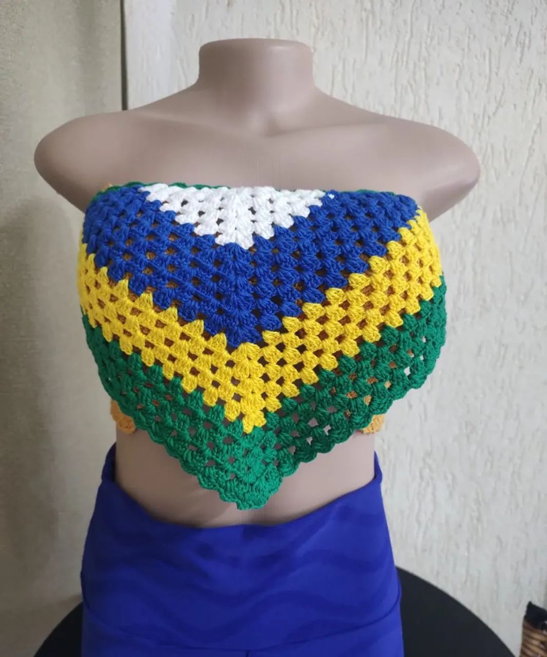 Bandana de crochê  - Foto 3