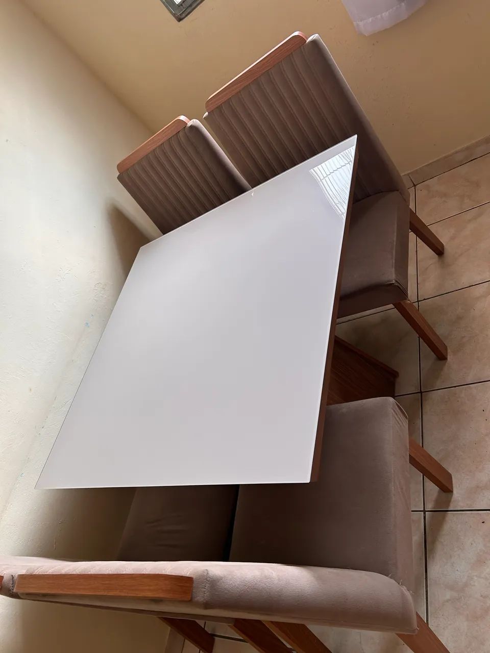 MESA 4 CADEIRAS MDF  - Foto 4