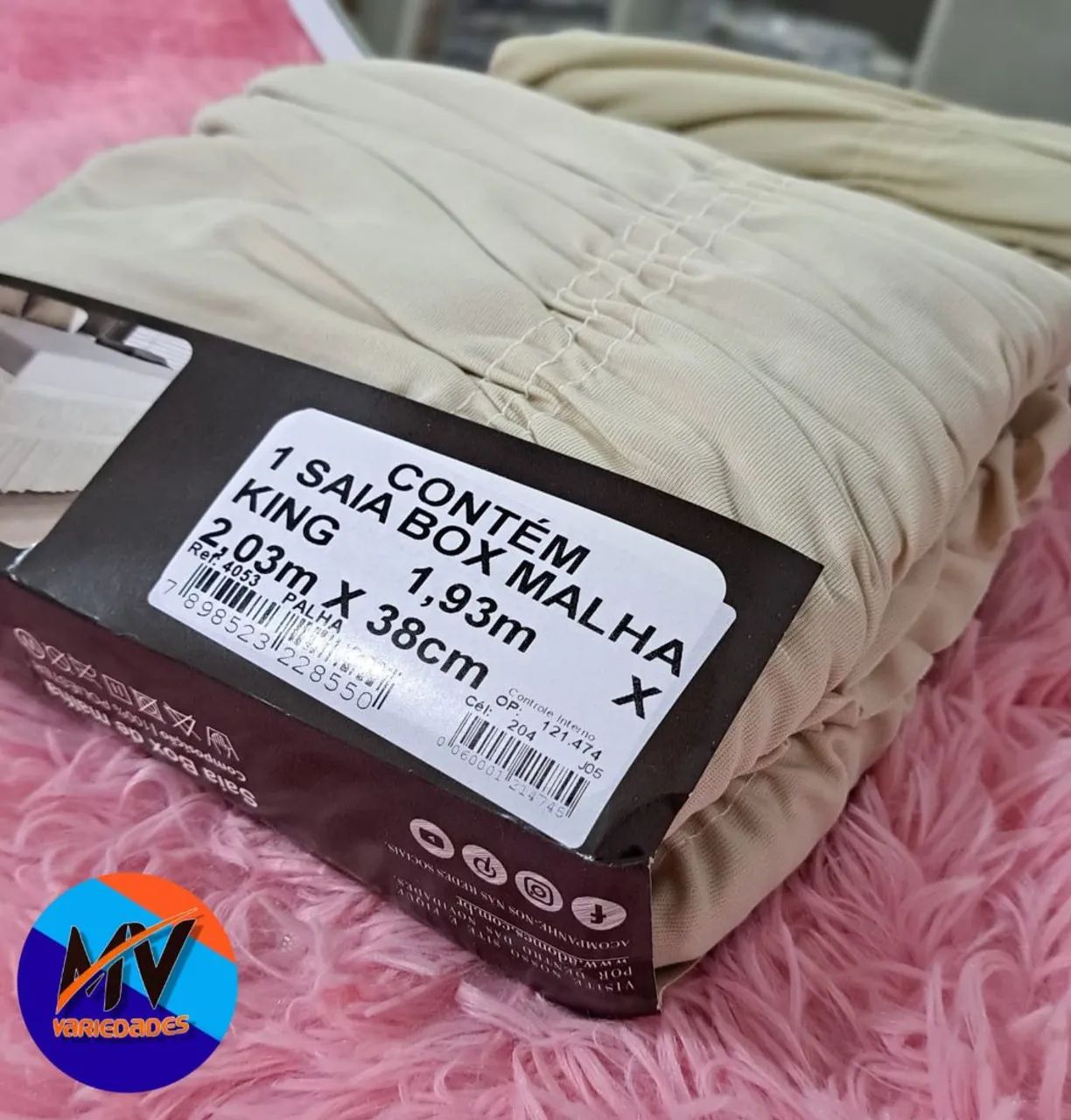 SAIA DE CAMA BOX KING  - Foto 3