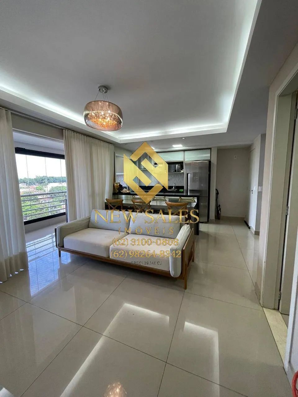 Apartamento mobiliado, 3 suítes - Bairro São Francisco