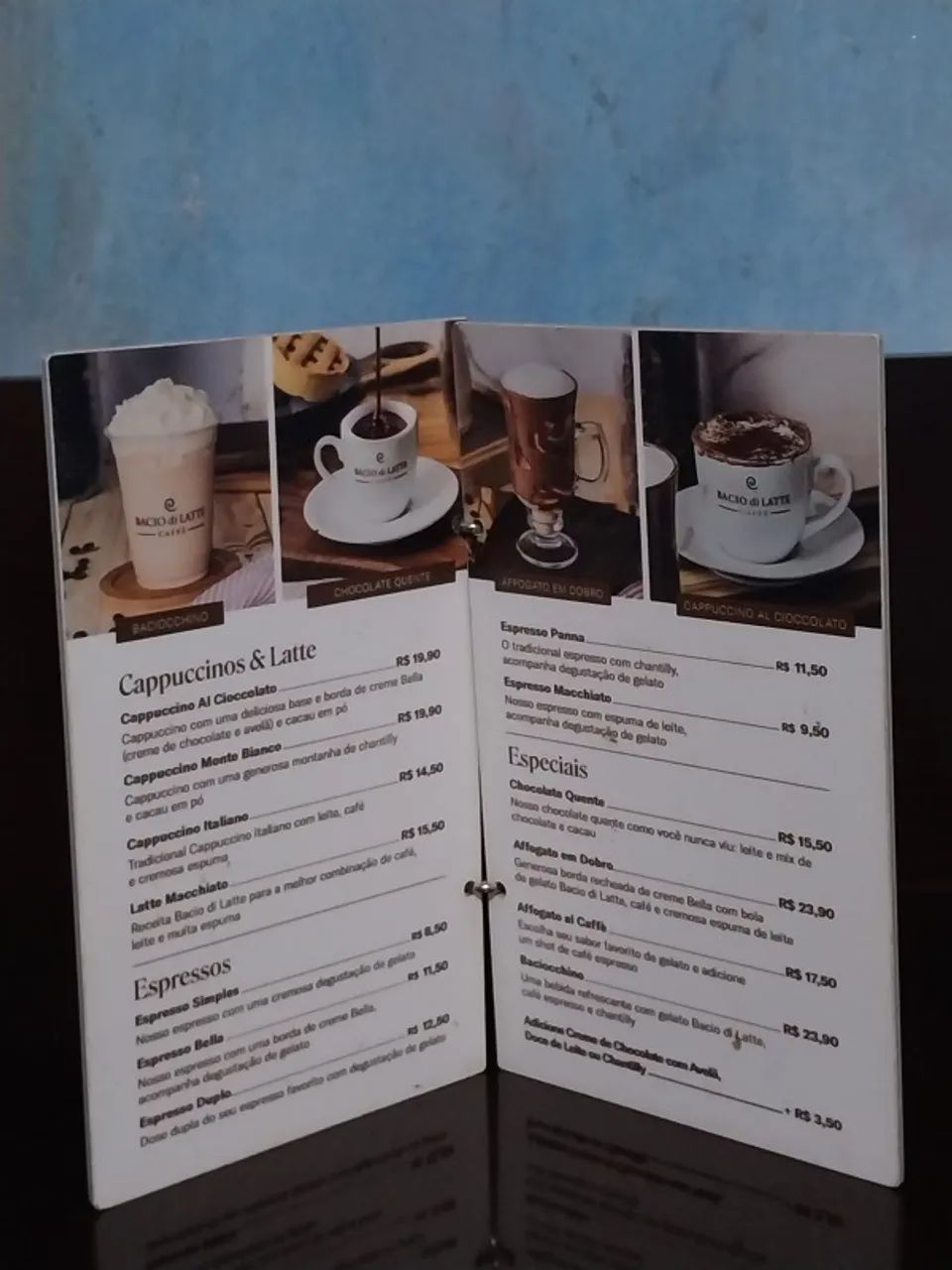 Menu Cardápio Caffetteria Bacio - Foto 2