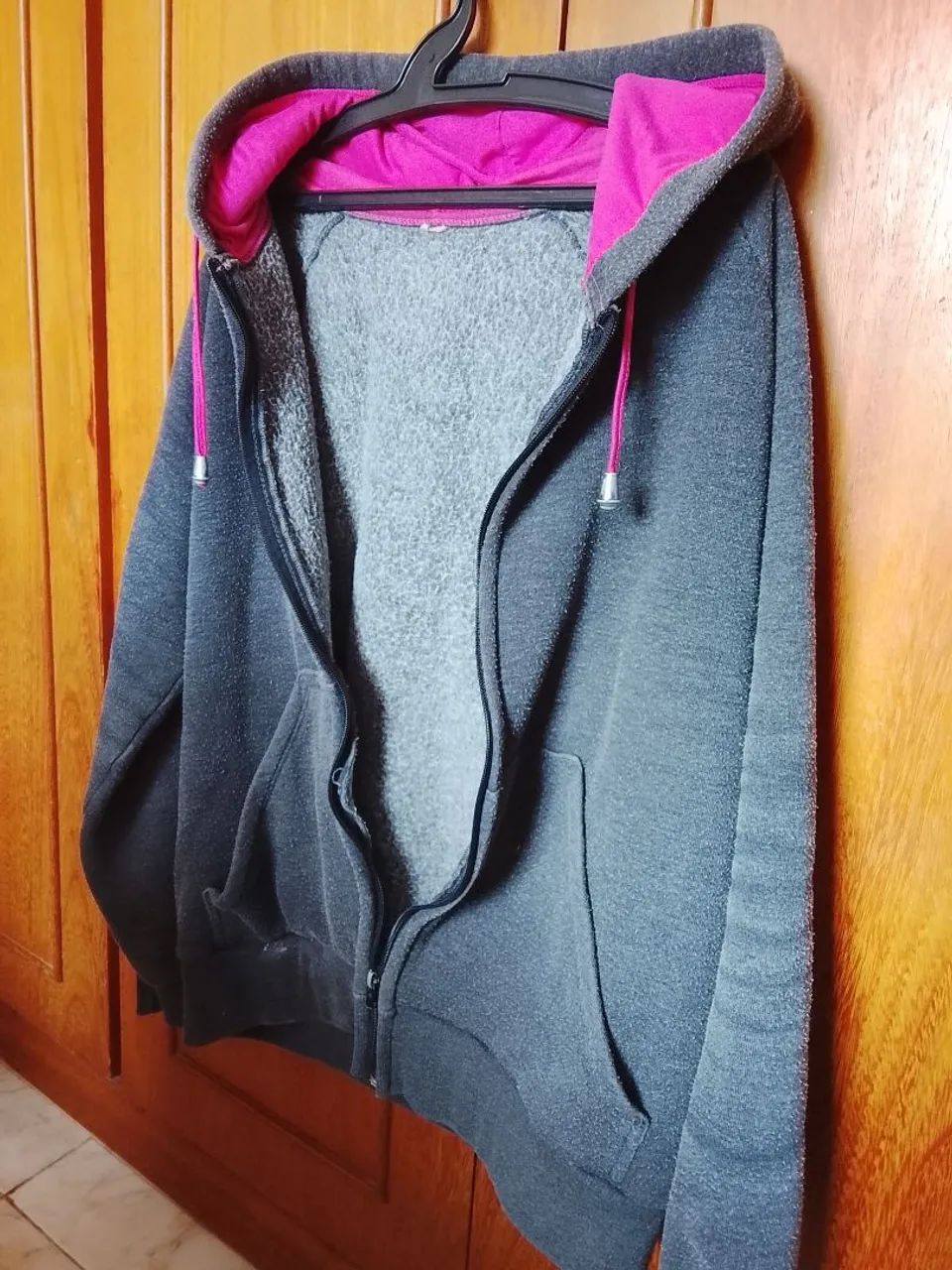 Blusa de frio cinza Tam M/G - Foto 3