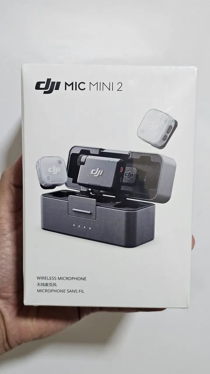 Lançamento dji mic mini 2 combo lacrado - Equipamentos e
